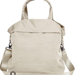 New 19L Multi Hobo Bags with 2 Straps Tote Handbag, Crossbody Shoulder Bag, Beige