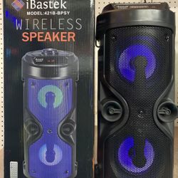 2x 4 Inch Portable Bluetooth Speaker New $35