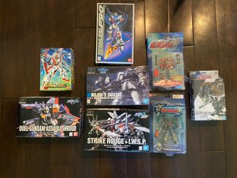 Gundam and Gunpla Lot NEW and Vintage