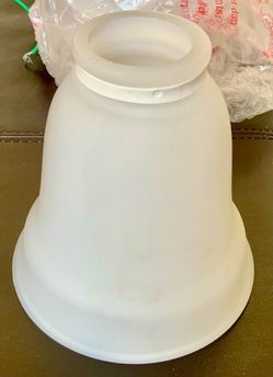 4 SCONCES FOR CEILING LIGHTS, FROSTED WHITE (33% OFF SALE)
