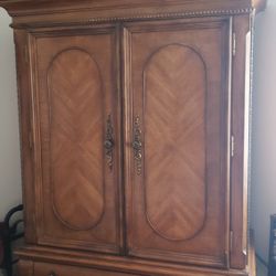 Solid Wood  Armoire 