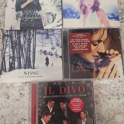 Winter CD LOT: Celine Sting Sarah Brightman Il Divo