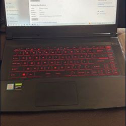 MSI GF Thin Gaming Laptop (GF65)
