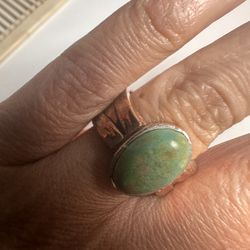Turquoise Ring Silver
