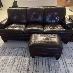 Used Lay-Z-Boy Leather Couch