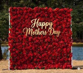 Flower walls for R-E-N-T