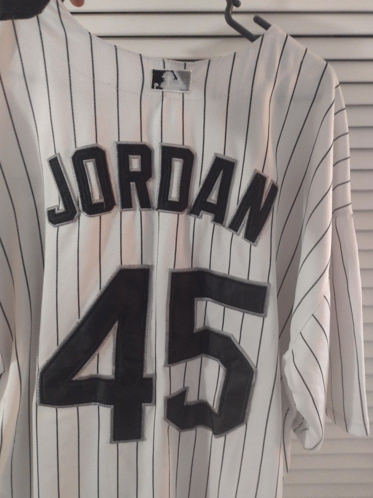Jordan White Sox #45 Jersey XL Size 54