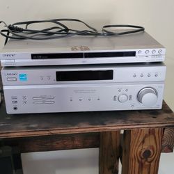 Receiver And DVD..