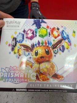 Prismatic evolution (elite trainer box) NEW
