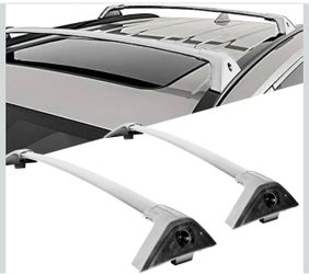 Roof-top trailing occasional for RAV4 vehicles models 2019-2023, lockable rails for carrying luggage, suitable for high side rails, maximum loading ca