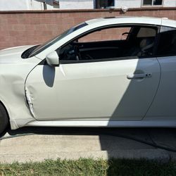 2008 Infiniti G37 Q60 Door Without Door Panel Without Mirror Part