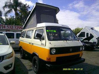 1989 Volkswagen Synchro Westfalia 4X4