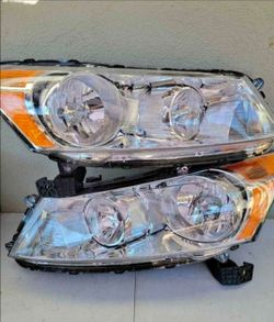 08-12 Honda Accord Headlights Luces Micas Calaveras Faros Faroles