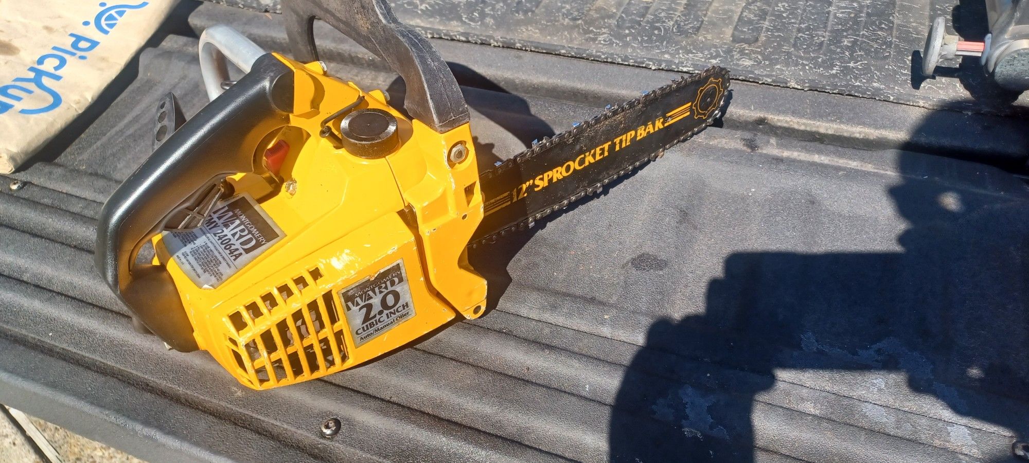 Vintage Montgomery Wards Chainsaw Mini Mac 35 McCullough