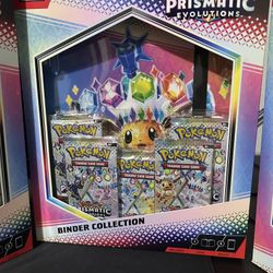 pokemon prismatic evolution binder