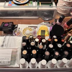NAIL SUPPLIES - GEL POLISHES, NAIL TIPS, TOOLS, ETC