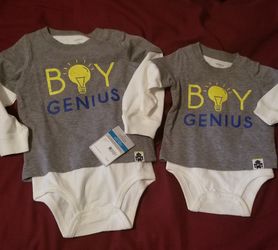 Baby boy matching shirts