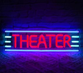 Theater Neon Sign