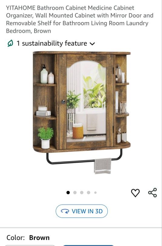 Bathroom Organizer/ medicine organizer