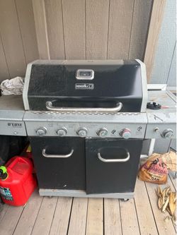 Nexgrill Deluxe Dual Energy Grill – Gas & Charcoal Combo