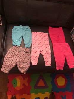 Baby Girl 0-3 Month Pants