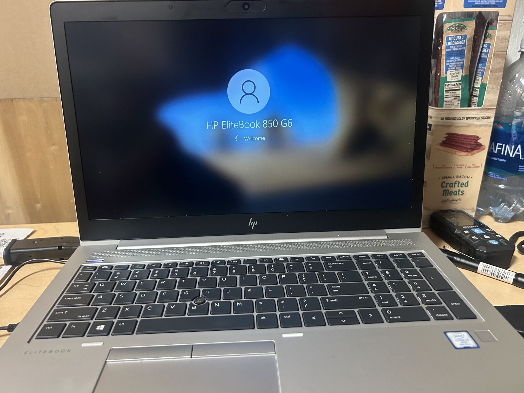 HP Elitebook 850 G6 Intel-i7-8665U 8GB RAM 237GB HDD