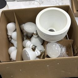 Can light covers and light bulbs