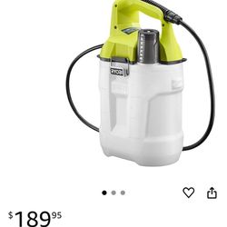 Ryobi 2 Gallon Sprayer With Battery 