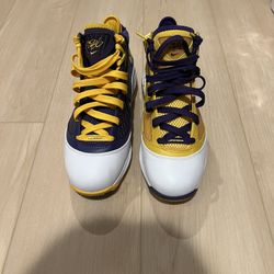 2020 Nike LeBron 7 Lakers Size 10