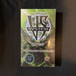 2017 UPPER DECK MARVEL 2PCG VS SYSTEM THE ALIEN BATTLES