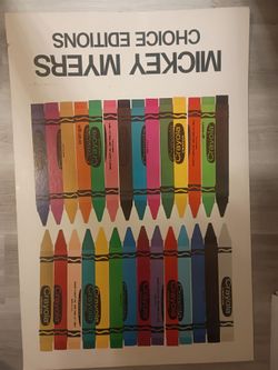 Rare Mickey Myers lithography 1979