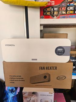 New fan /heater with control