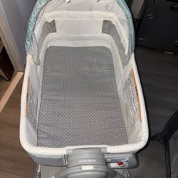 Bassinet Flips To Changing Table