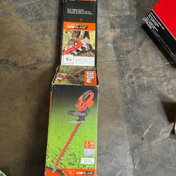 Black Decker Hedge Trimmer 