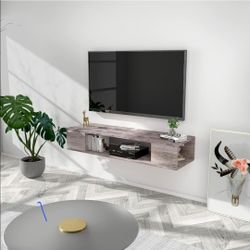 Floating TV stand