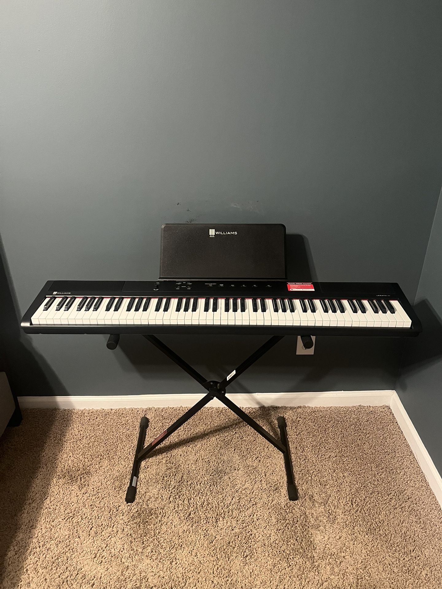 William's Legato III 88-Key Digital Piano