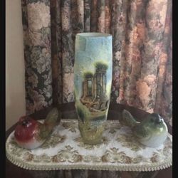 Hand Painted Vase- Belarus 