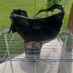 Black Coach Purse 