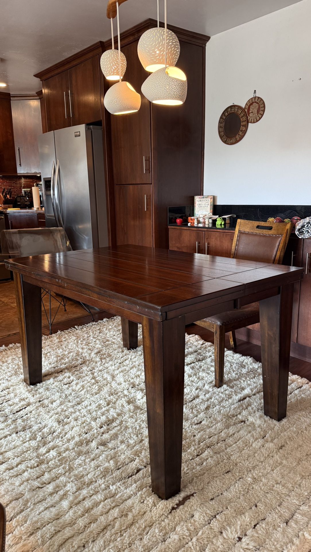 Solid Wood Extendable Dining Table – $200 OBO