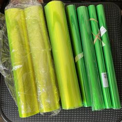 Neon Vinyl Headlight Tint