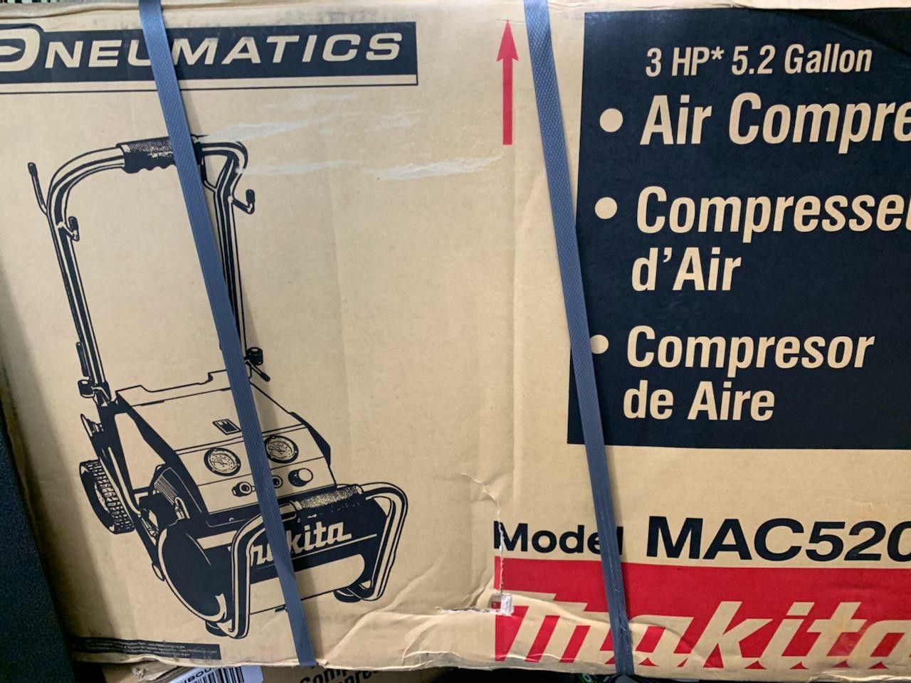 Makita air compressor new