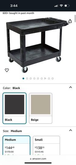 Black Cart , Rubbermaid 