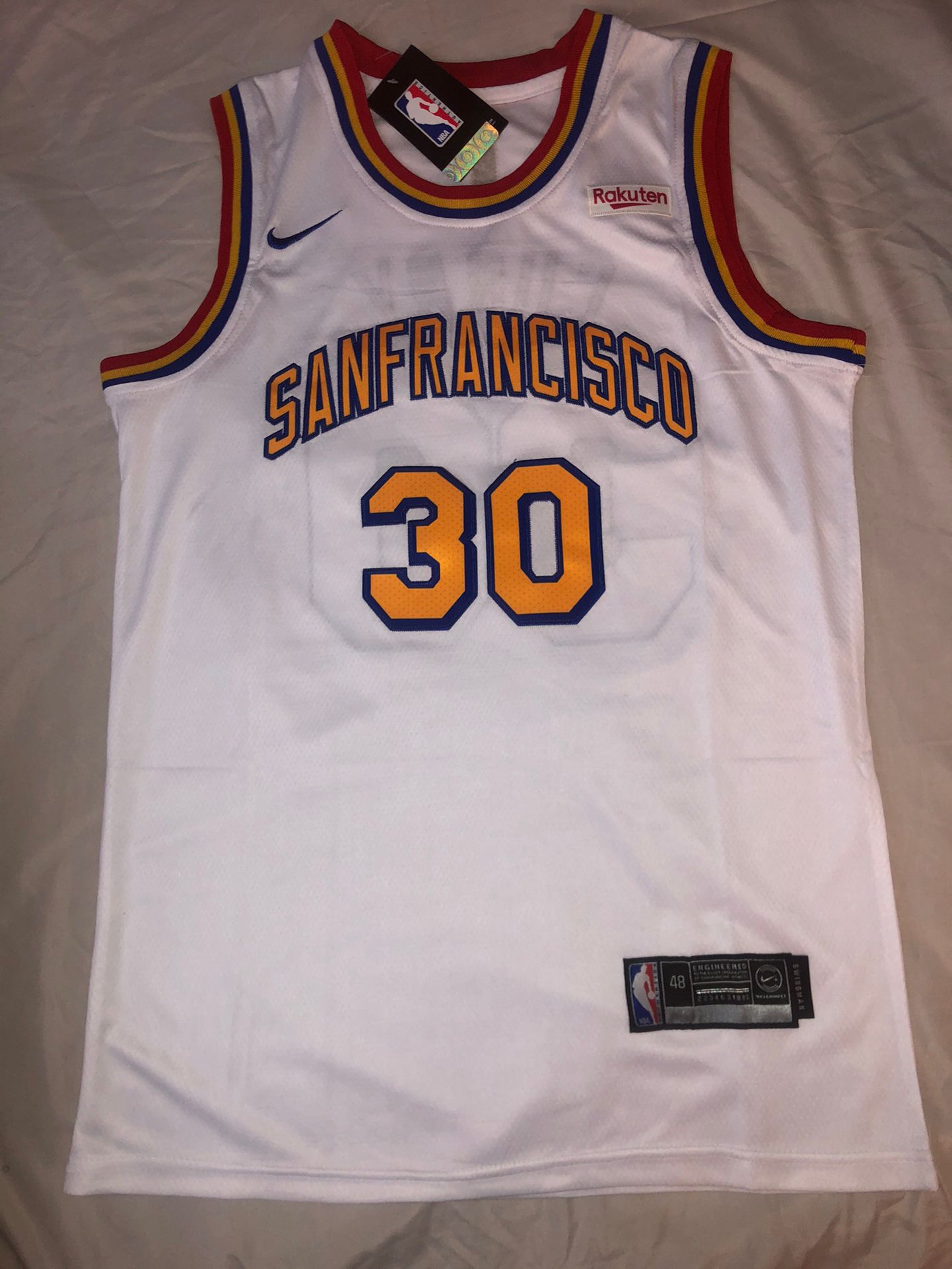 Stephen Curry San Francisco Golden State Warriors Jersey