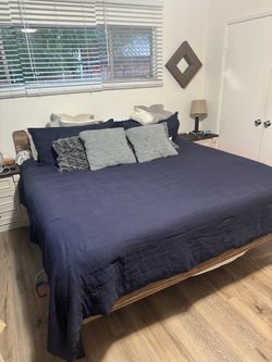 King Size Platform Bed Frame