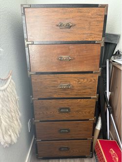 Tall 6 drawer dresser