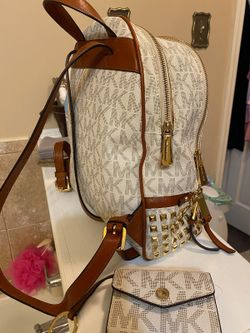 Michael Kors Backpack bag and card Wallet