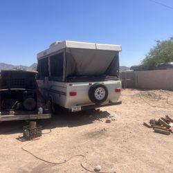 96 Pop Up Travel Trailer New Tires New Spare 