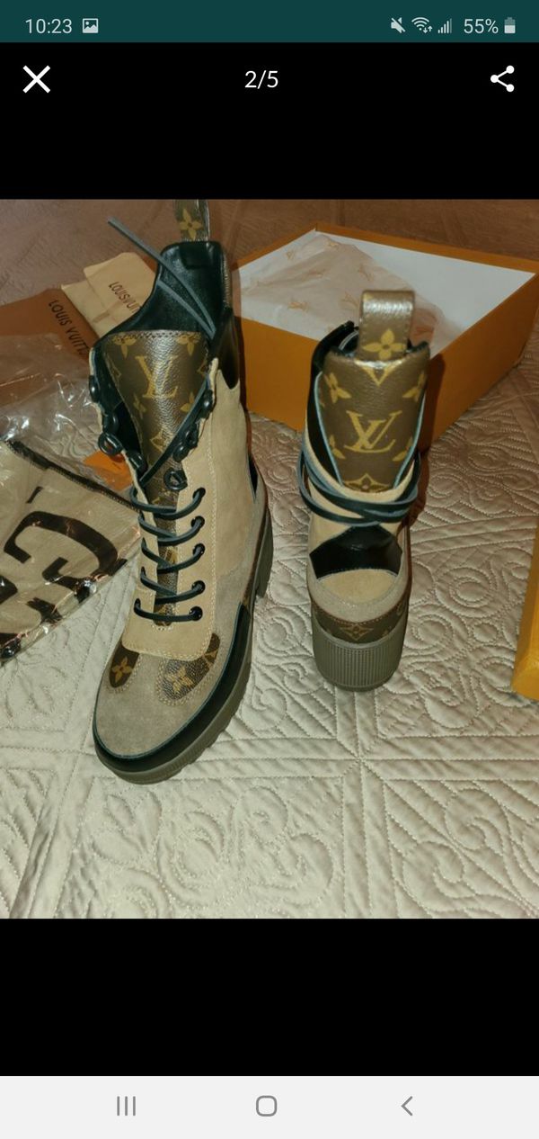 Louis Vuitton boots size 8.5 for Sale in Glendale, CA - OfferUp