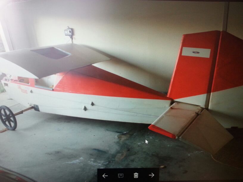 Ultralight airplane sky pup skypup