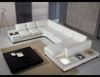 AVAILABLE SECTIONAL SOFA LEATHER. $53 DOWN PAYMENT